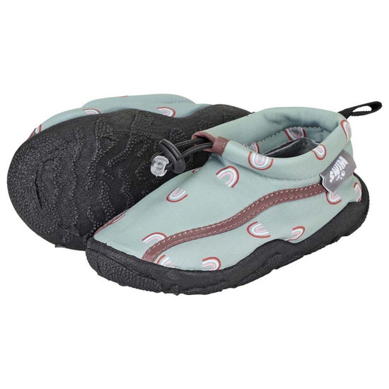 Sterntaler Aqua-Schuh Kinder in Grün mit Regenbogen
