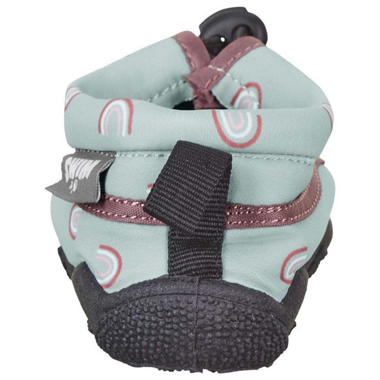 Sterntaler Aqua-Schuh Kinder in Grün mit Regenbogen Auslauf