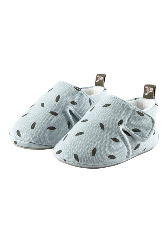 Sterntaler Babykrabbelschuh Blätter aus Baumwollstoff