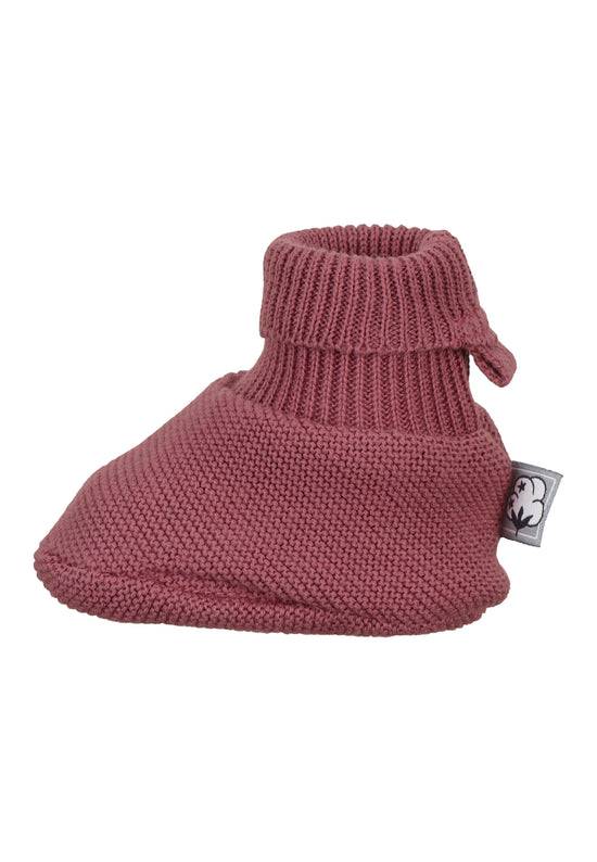 Sterntaler GOTS Strick-Schuh in Grün, Marine, Rosa oder Grau Großer Ausverkauf