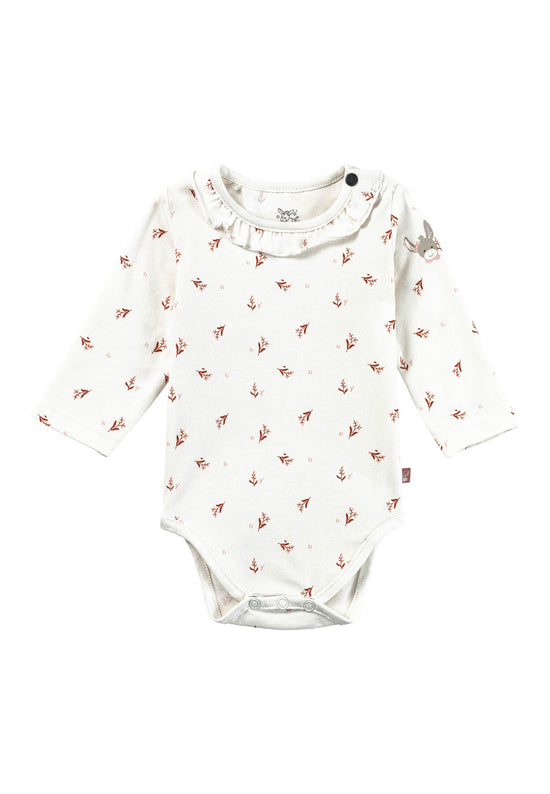 Sterntaler Baby Body aus Baumwolljersey mit Blümchen Motiv