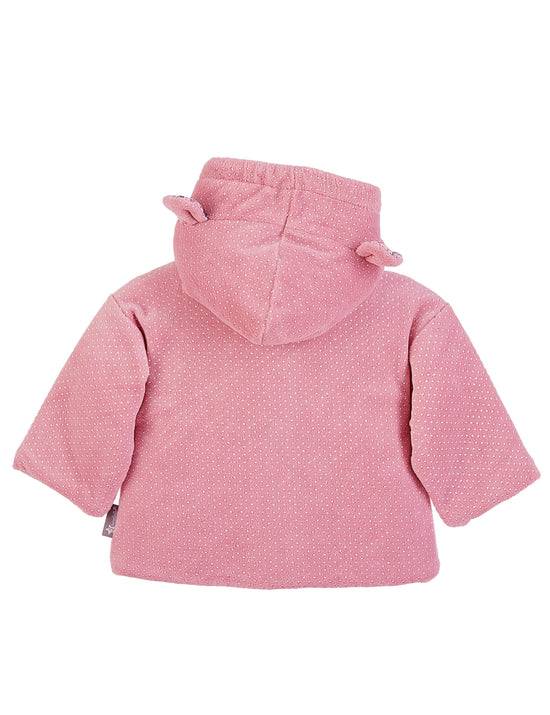 Sterntaler Kapuzen-Jacke Nicki Maus Mabel in Rosa, wattiert Blitzangebot