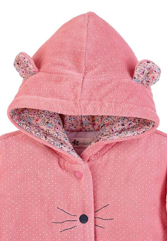 Sterntaler Kapuzen-Jacke Nicki Maus Mabel in Rosa, wattiert Blitzangebot