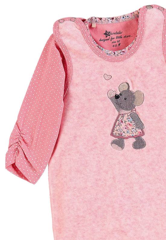 Sterntaler Strampler-Set Nicki Maus Mabel in Rosa Neuheiten