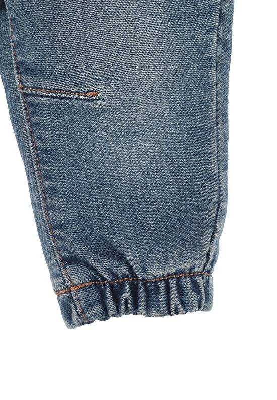 Sterntaler Jeanshose aus elastischem Sweat Denim in Marine Super Sparpreis