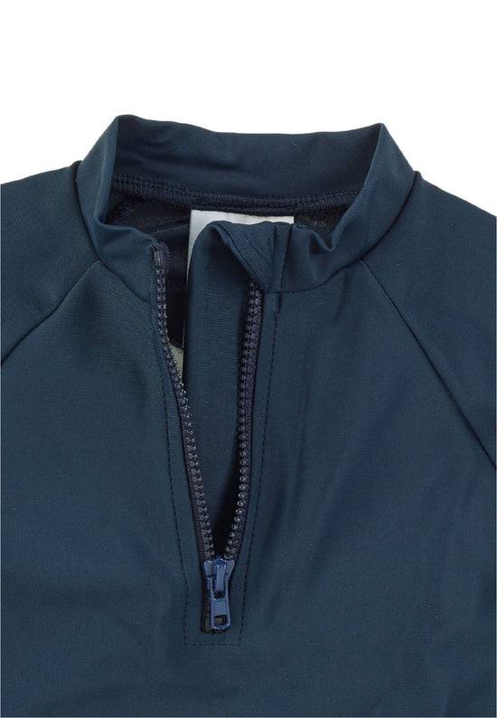 Sterntaler Langarm-Schwimmshirt uni in Blau, Marine, Magenta Neueste Stile