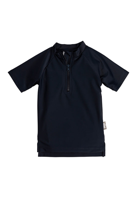 Sterntaler Kurzarm-Schwimmshirt uni in Marine, Blau, Magenta Clearance-Verkauf