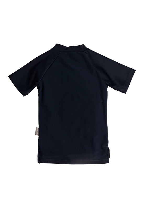 Sterntaler Kurzarm-Schwimmshirt uni in Marine, Blau, Magenta Clearance-Verkauf