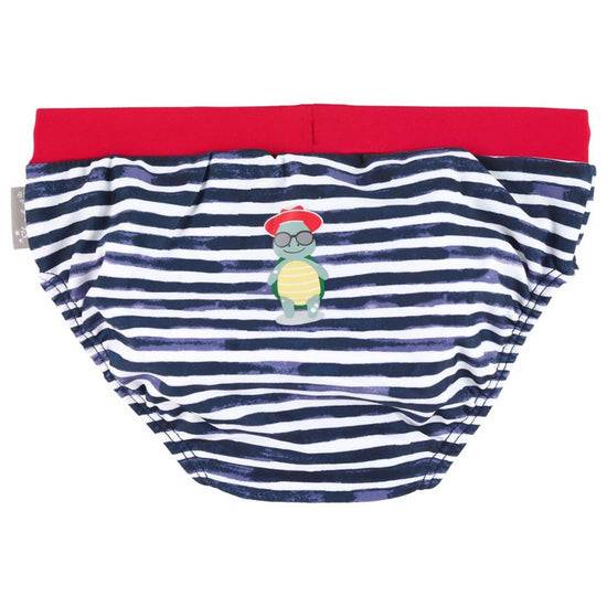 Sterntaler Badehose mit maritimem Streifen, Print Schildkröte Online
