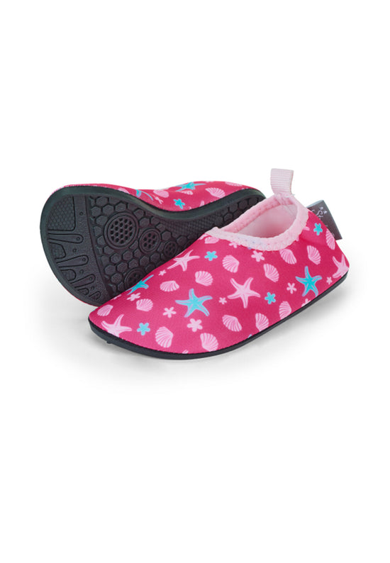 Sterntaler Aquaschuhe Kinder in Magenta mit Seestern Print Fabrikverkauf