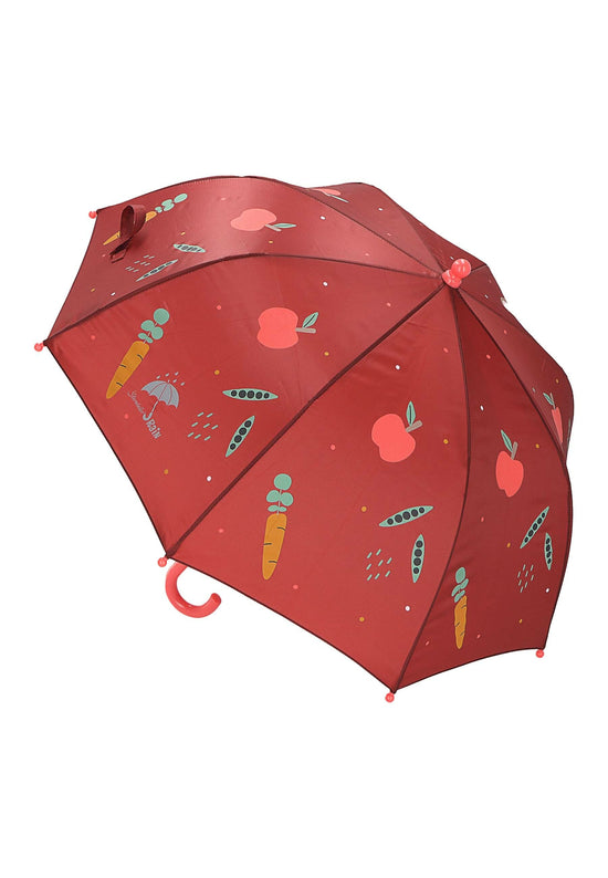 Sterntaler Kinder Regenschirm Esel Emmily in Dunkelrot Rabatt