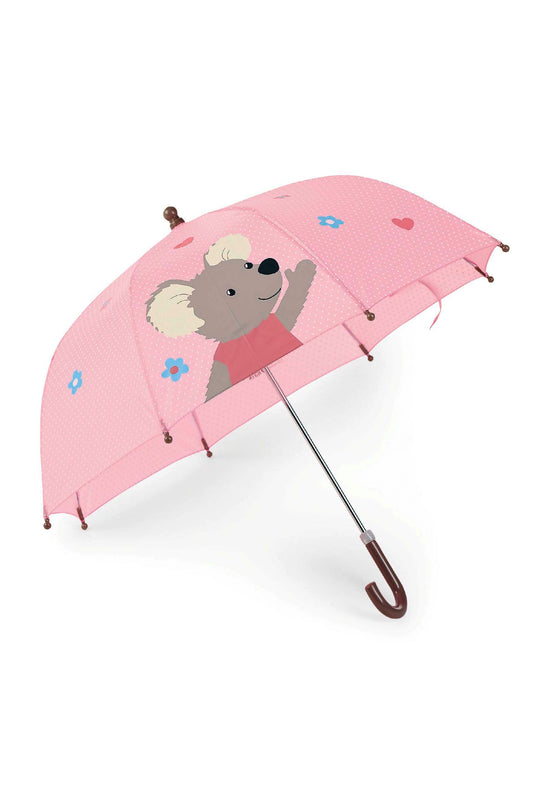 Sterntaler Kinder Regenschirm Maus Mabel in Rosa und Grau