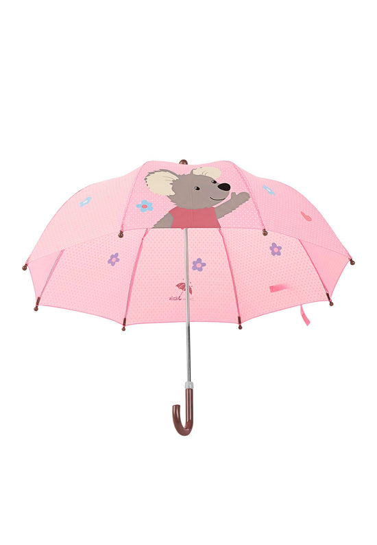 Sterntaler Kinder Regenschirm Maus Mabel in Rosa und Grau Großer Ausverkauf