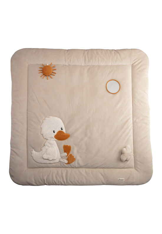 Sterntaler Krabbeldecke mit Motiv Ente Edda in beige Online Shopping