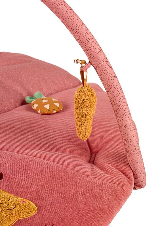 Sterntaler Spielbogen Esel Emmily Hellrot, Krabbeldecke rund Top Angebot