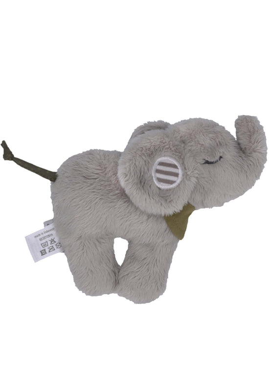 Sterntaler Mini-Spieltier Elefant Eddy mit Rassel, Grau Räumungsverkauf