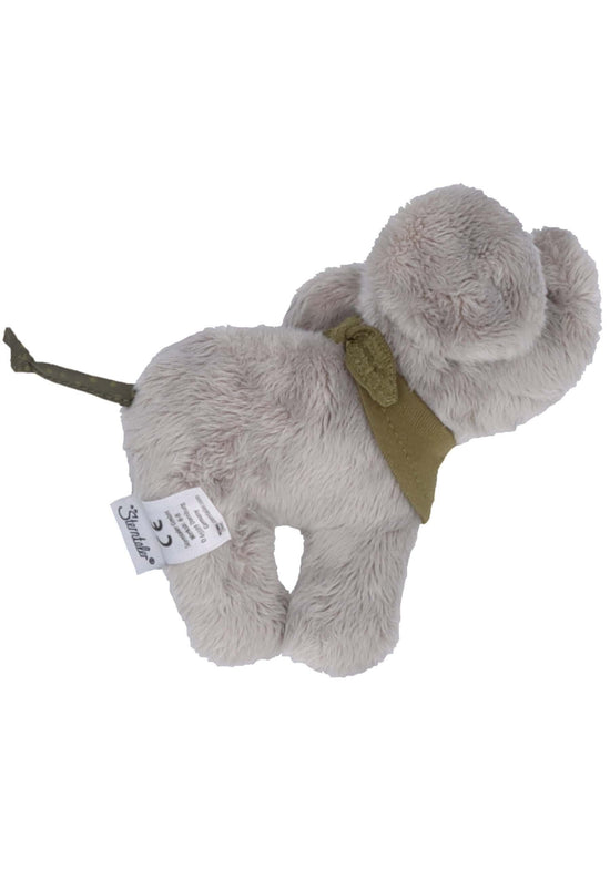 Sterntaler Mini-Spieltier Elefant Eddy mit Rassel, Grau Räumungsverkauf