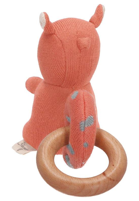 Sterntaler Holz-Greifling Eichhörnchen Enna mittelrot, 12 cm VIP-Rabatte