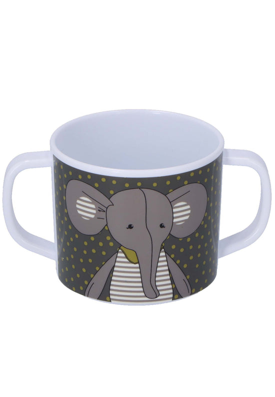 Sterntaler Henkeltasse + Trinkaufsatz Elefant Eddy+Hase Happy Kostenloser Versand international