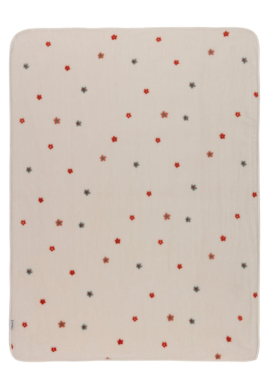 Sterntaler Babydecke Bauernhof mit Blumen Print im Angebot