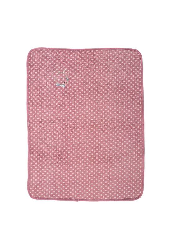 Sterntaler Plüsch-Decke Maus Mabel in Rosa mit hellen Punkten Fabrikverkauf