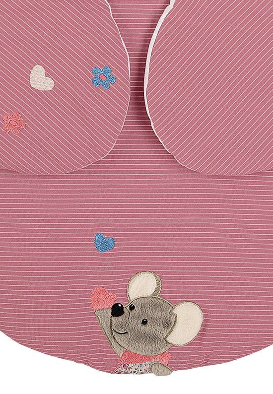 Sterntaler Einschlagdecke wattiert Maus Mabel aus Jersey,Rosa Fabrik Onlineshop