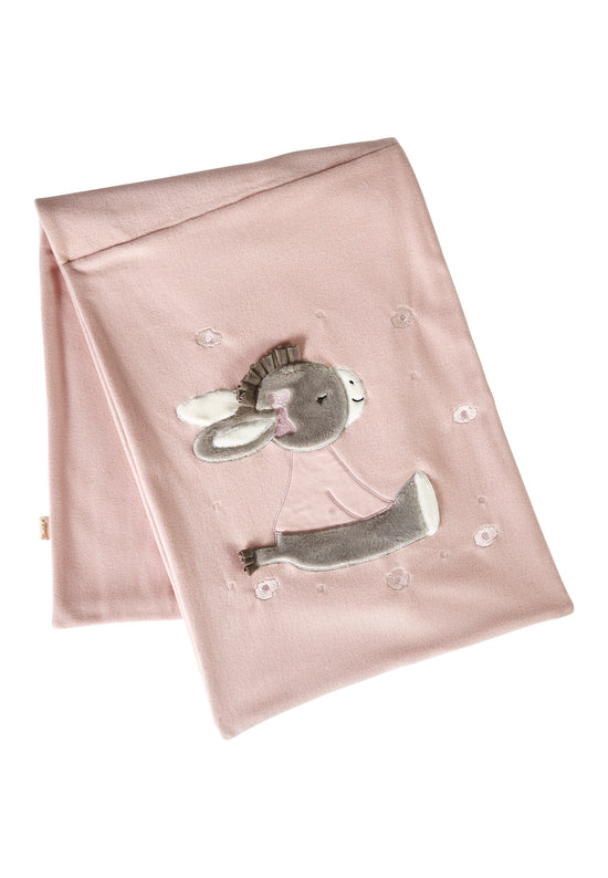 Sterntaler Babydecke doppellagig Esel Emmi Girl in rosa