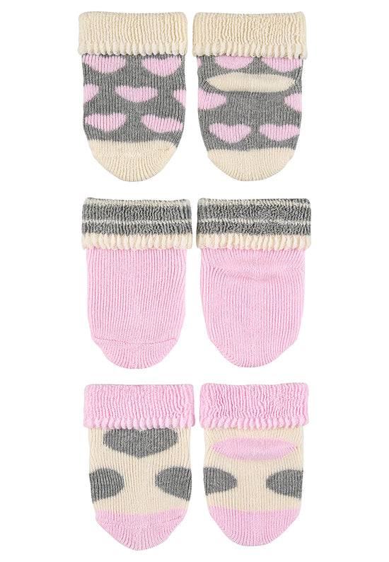 Sterntaler Erstlingssocken 3er-Pack in Rosa, 0-4 Monate Clearance-Verkauf