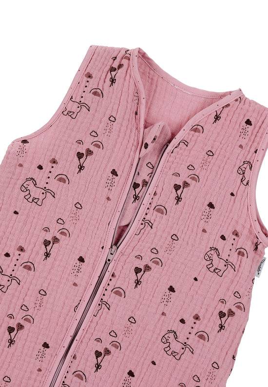 Sterntaler Musselin-Schlafsack Pauline in Lila, 1,00 TOG Outlet