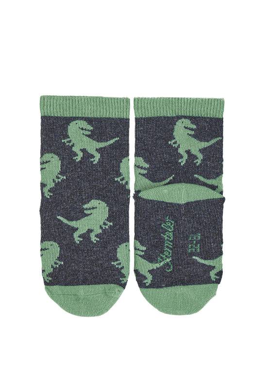 Sterntaler Socken im 3er-Pack Dino, Ringel und Dinos Fabrikverkauf