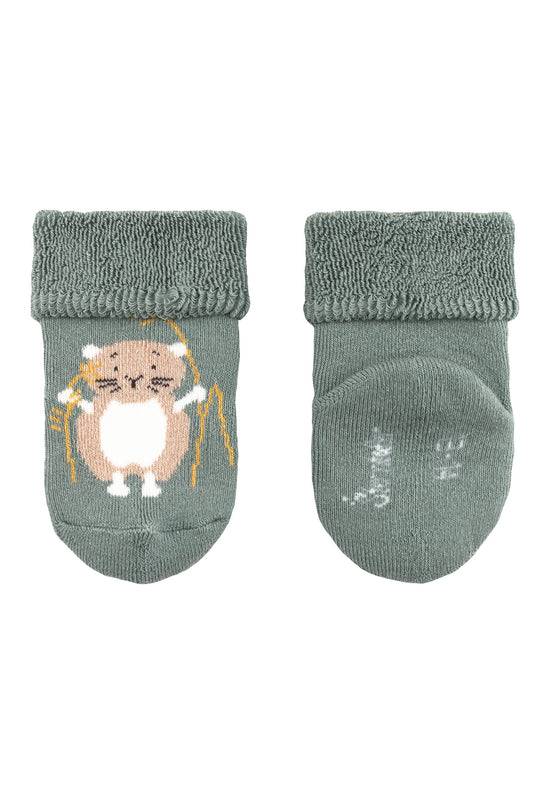 Sterntaler Baby Socken 3er Set Bieber aus Baumwoll-Mischgewebe Kostenloser Versand