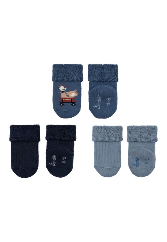 Sterntaler Baby Socken 3er Set Tiere aus Baumwoll-Mischgewebe Limitierter Zeitrabatt