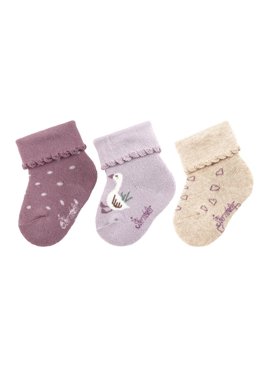 Sterntaler Babys Socken 3er Set aus Baumwoll-Mischgewebe Fabrikpreis