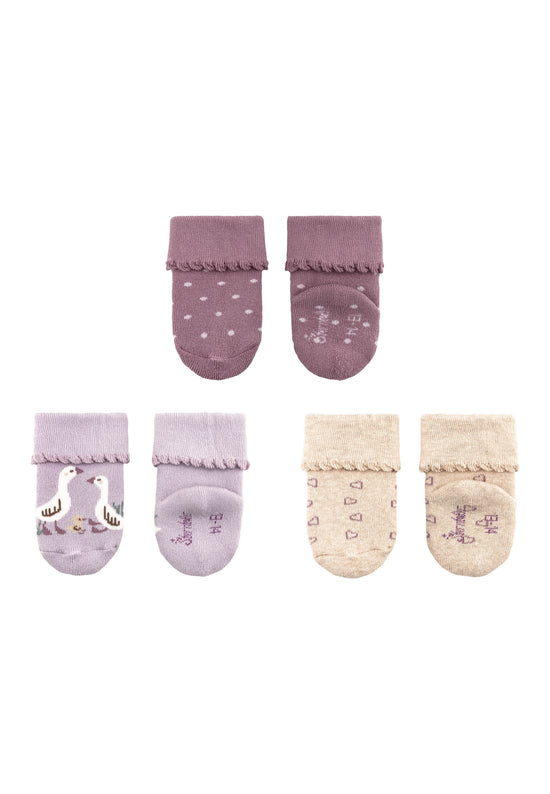 Sterntaler Babys Socken 3er Set aus Baumwoll-Mischgewebe Fabrikpreis