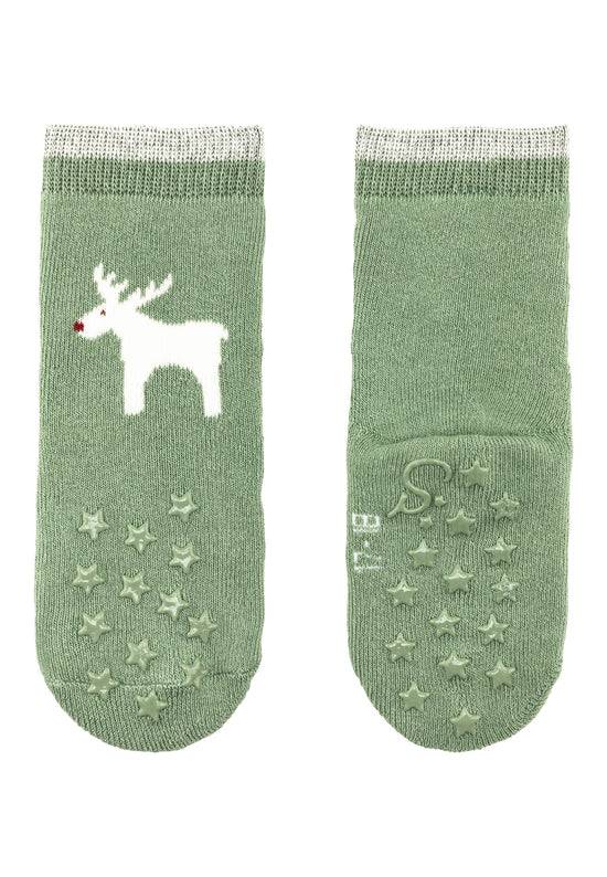 Sterntaler ABS Socken Weihnachten im 2er-Pack, rutschfeste Sohle Sonderangebot