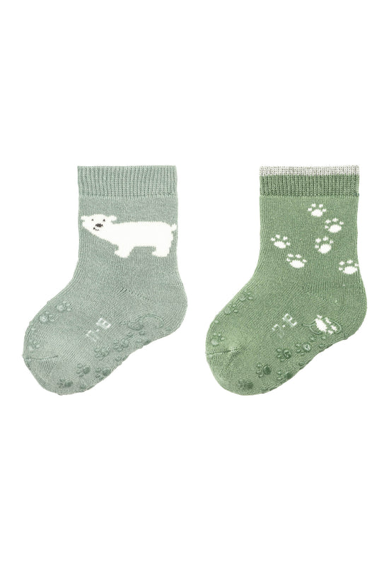 Sterntaler ABS Socken Eisbär im 2er-Pack mit rutschfester Sohle
