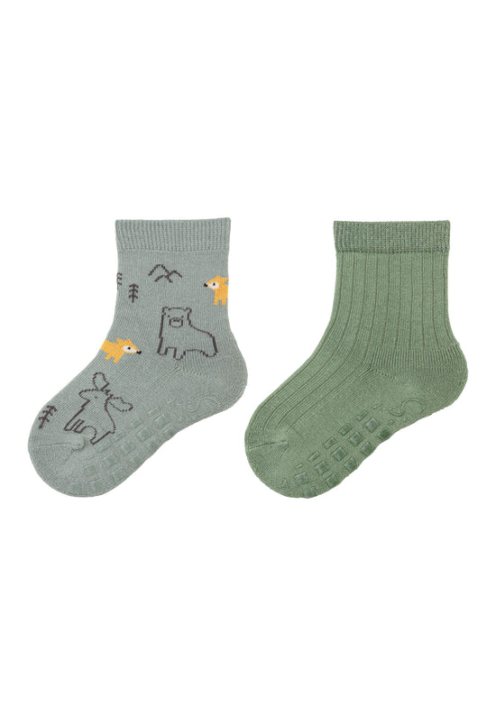 Sterntaler ABS Socken Waldtier im 2er-Pack mit rutschfeste Sohle Exklusivangebot