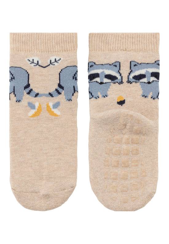 Sterntaler ABS Socken Waschbär im 2er-Pack mit rutschfeste Sohle Saisonschlussverkauf