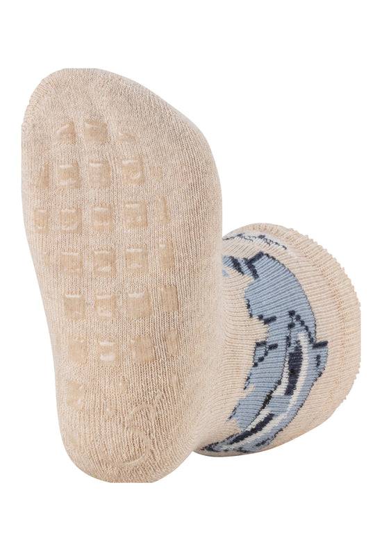 Sterntaler ABS Socken Waschbär im 2er-Pack mit rutschfeste Sohle Saisonschlussverkauf