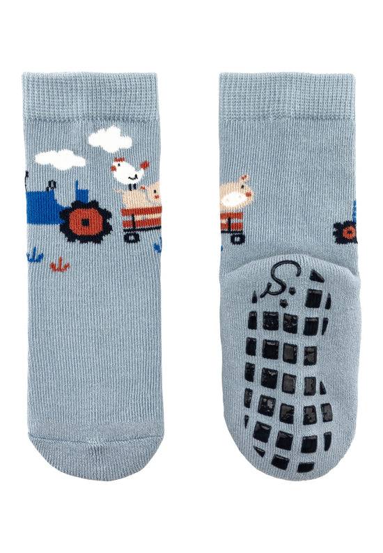 Sterntaler ABS Socken Traktor im 2er-Pack mit rutschfeste Sohle Black Friday