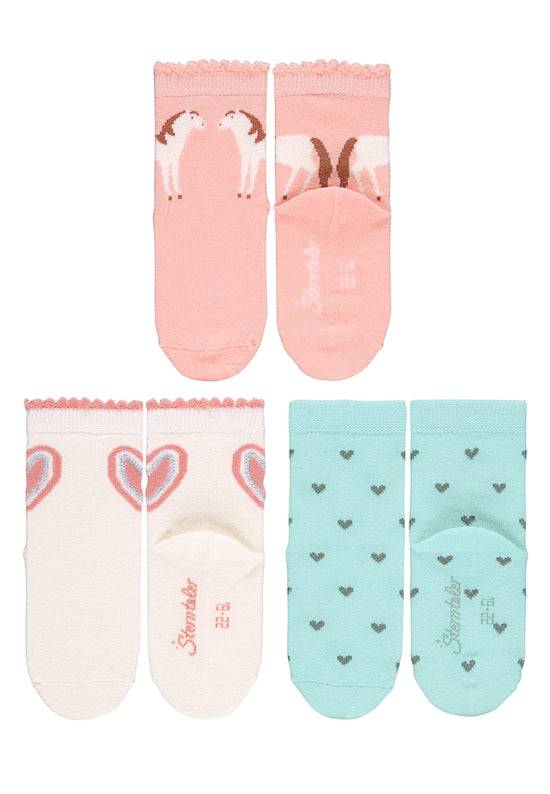 Sterntaler Kindersocken 7er-Box Mädchen in Rosa Jubiläumsangebot