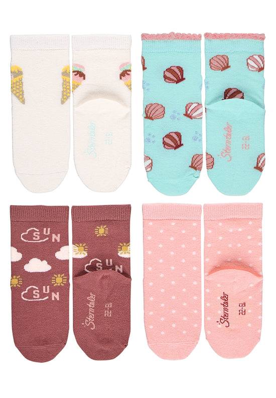 Sterntaler Kindersocken 7er-Box Mädchen in Rosa Jubiläumsangebot