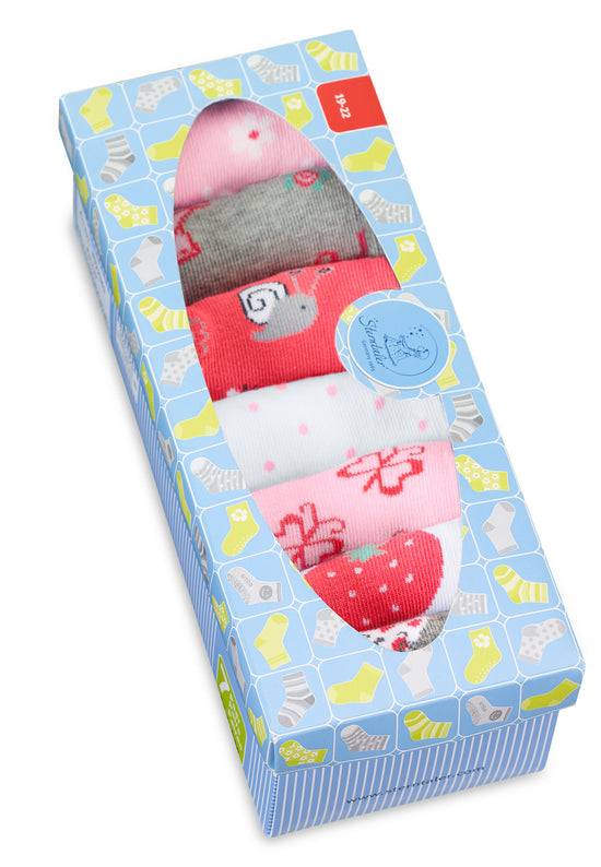 Sterntaler Kindersocken 7er-Box Mädchen in Rosa Jubiläumsangebot