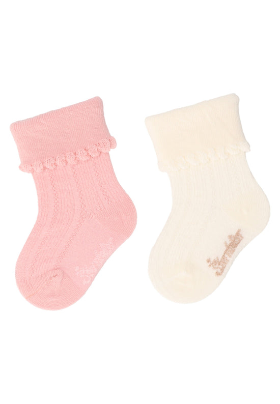 Sterntaler Socken im Doppelpack mit Struktur in versch. Farben