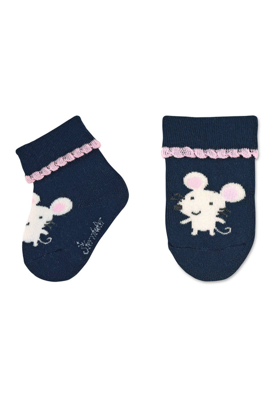 Sterntaler Babysocken 3er-Pack Maus, uni und Herzen Saisonale Angebote