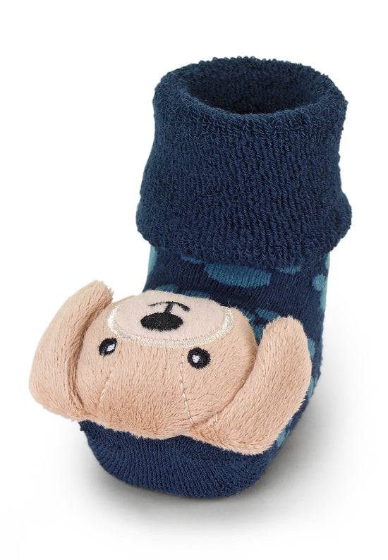 Sterntaler Baby Rasselsocken mit Motiv Hund