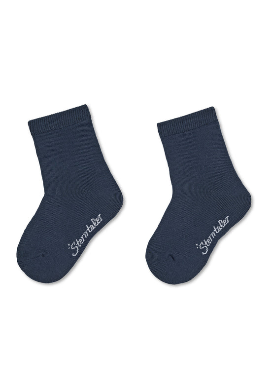 Sterntaler Socken 2er-Pack, uni in 7 Basic Farben
