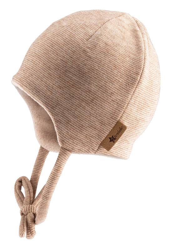 Sterntaler Beanie in Melangeoptik-Optik mit Bindeband, gefüttert JETZT KAUFEN