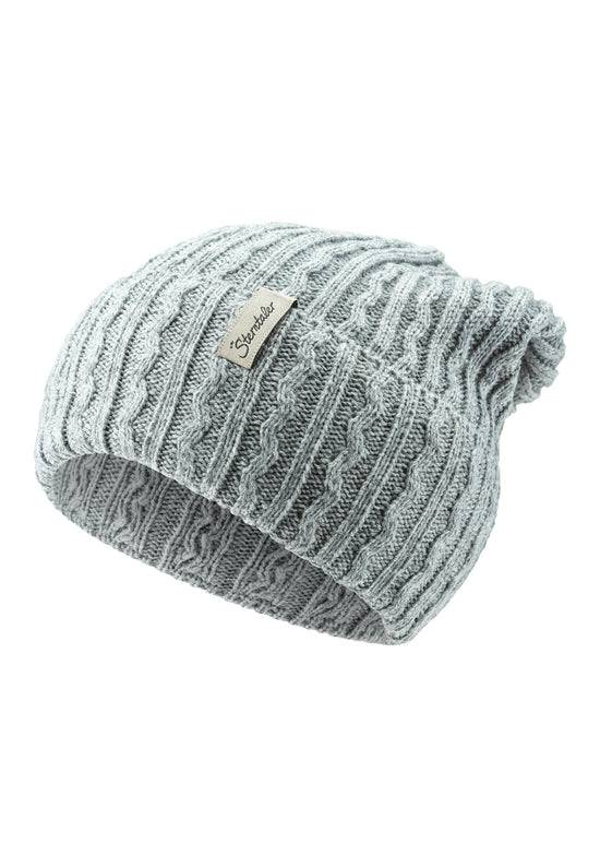 Sterntaler Mütze aus Strickware und Wellenstruktur Neueste Stile