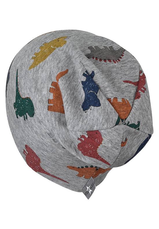 Sterntaler Beanie bedruckt mit bunten Dinos Letzte 2 Tage